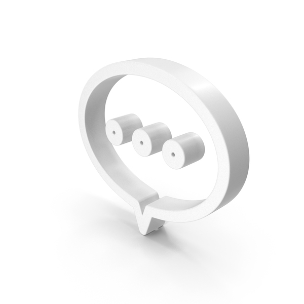 Symbols: Chat Bubble Messenger PNG & PSD Images