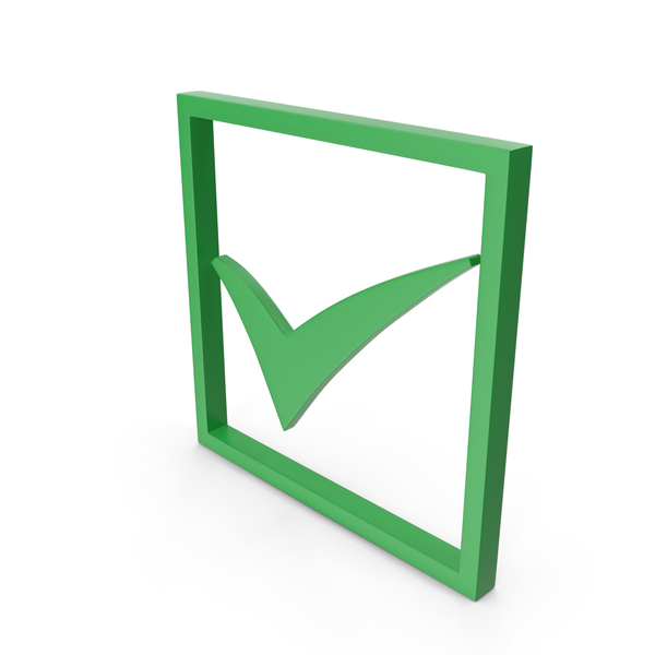 Check Mark Green PNG & PSD Images
