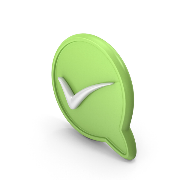 Balloon: Check Mark In Speech Bubble Icon PNG & PSD Images Balloon: Check Mark In Speech Bubble Icon PNG & PSD Images