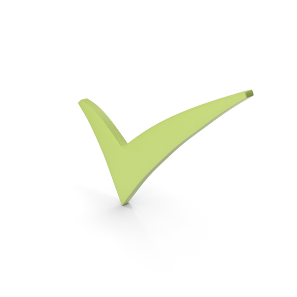 Check Mark Light Green PNG & PSD Images