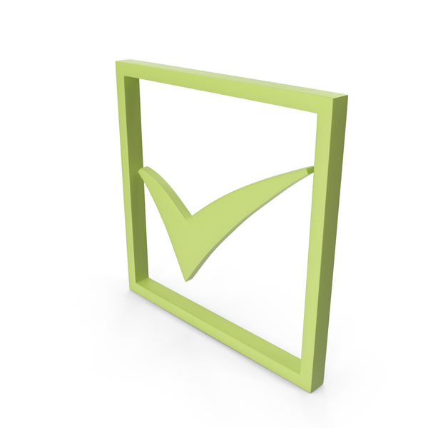 Check Mark Light Green PNG & PSD Images