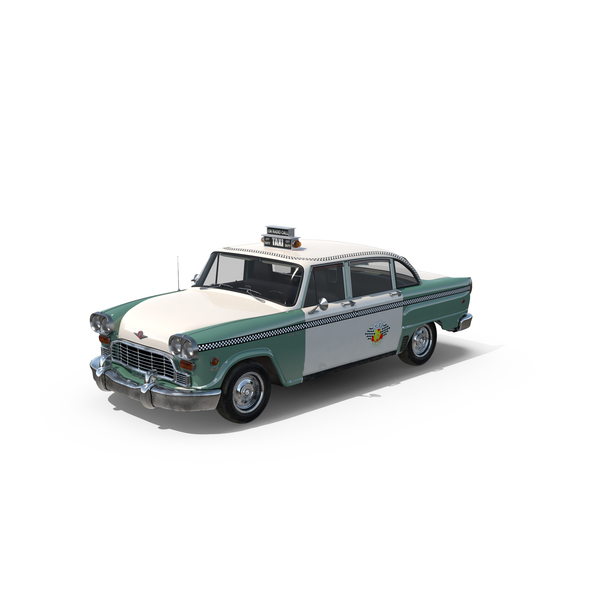 Taxi: Checker Taxicab 1982 PNG & PSD Images Taxi: Checker Taxicab 1982 PNG & PSD Images