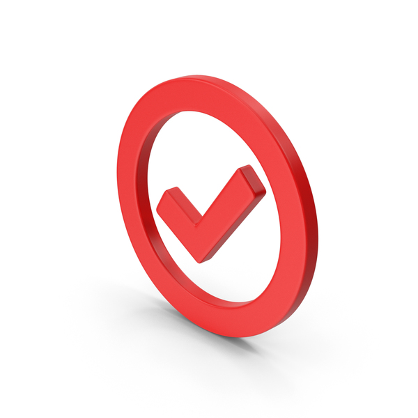 Logo: Checkmark Red PNG & PSD Images