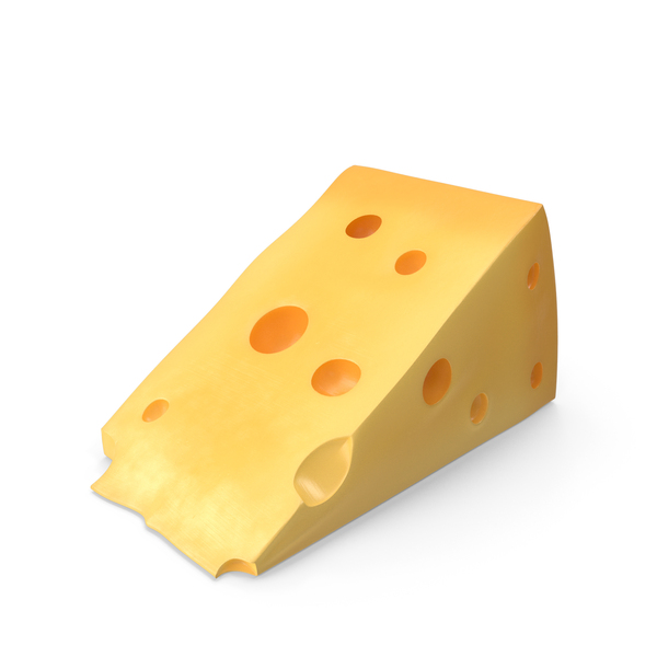 Swiss: Cheese Wedge PNG & PSD Images