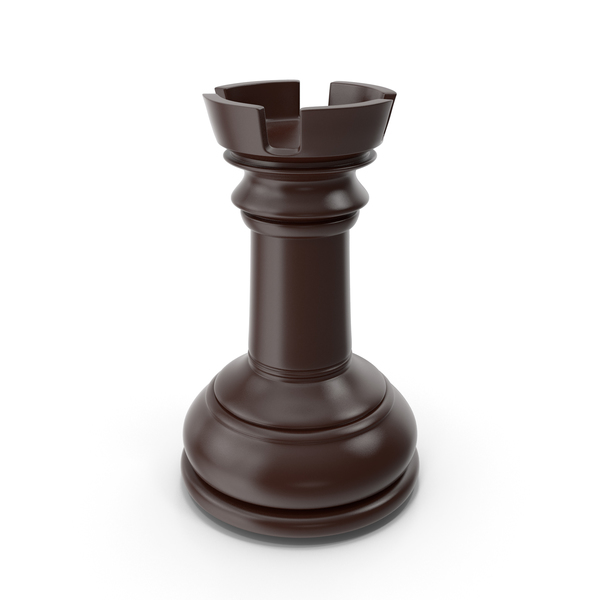 Chessmen: Chess Rook Brown PNG & PSD Images