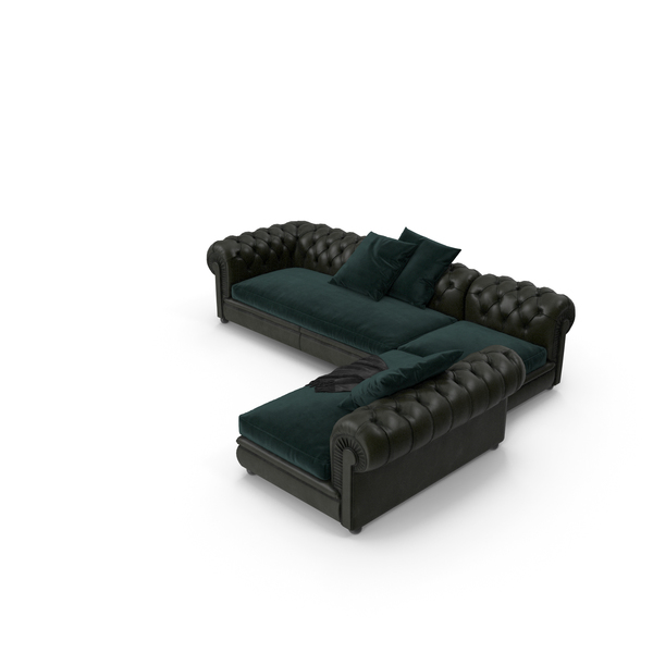 Sectional Sofa: Chester Line PNG & PSD Images Sectional Sofa: Chester Line PNG & PSD Images