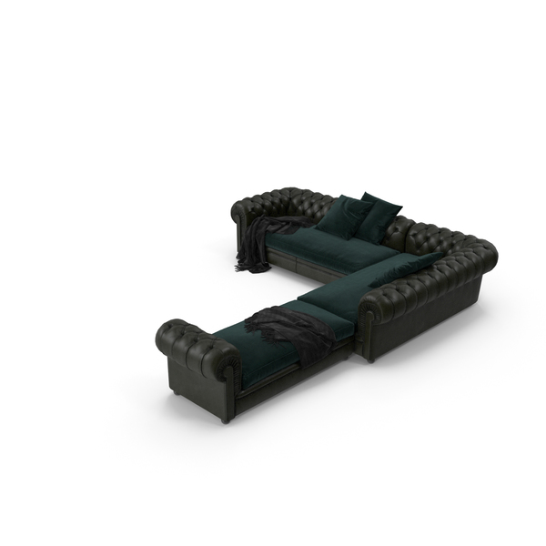 Sectional Sofa: Chester Line PNG & PSD Images Sectional Sofa: Chester Line PNG & PSD Images