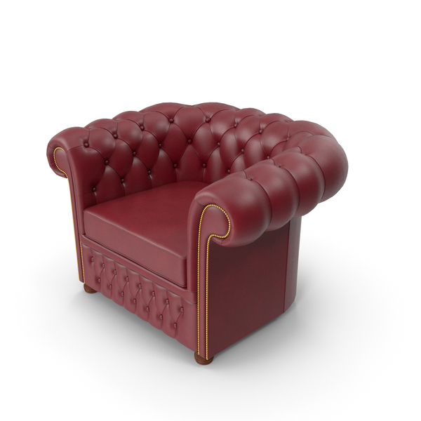 Arm Chair: Chesterfield Armchair Red PNG & PSD Images Arm Chair: Chesterfield Armchair Red PNG & PSD Images
