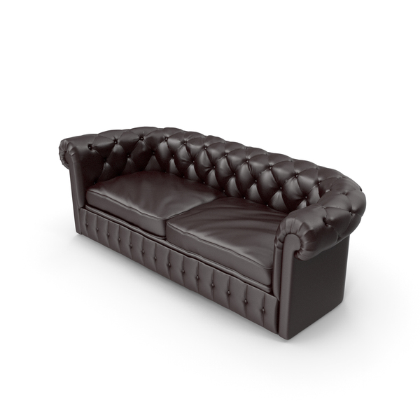 Leather: Chesterfield Traditional Tufted Classic Sofa Armchair Chair PNG & PSD Images