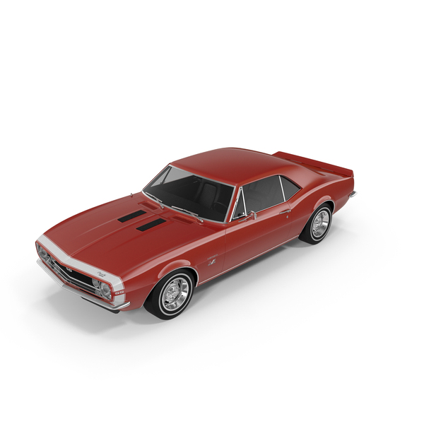 Muscle Car: Chevrolet Camaro SS 1967 PNG & PSD Images