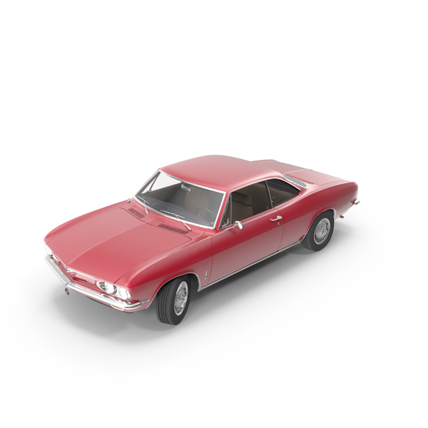 Muscle Car: Chevrolet Corvair Monza 1969 PNG & PSD Images