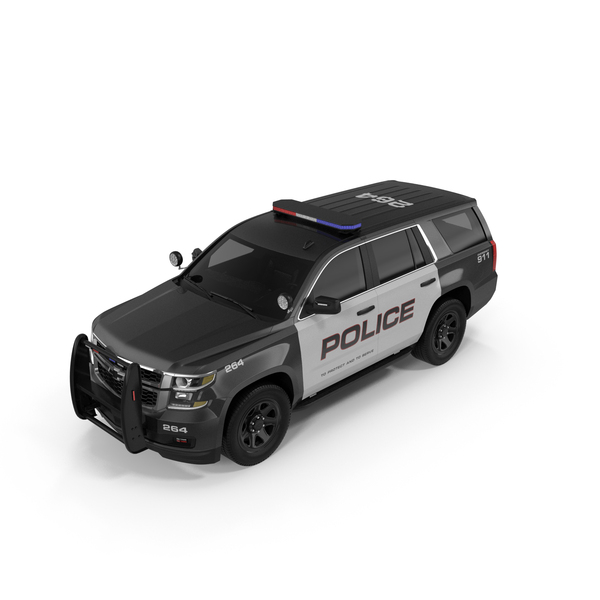 Suv: Chevrolet Tahoe 2018 Police PNG & PSD Images Suv: Chevrolet Tahoe 2018 Police PNG & PSD Images