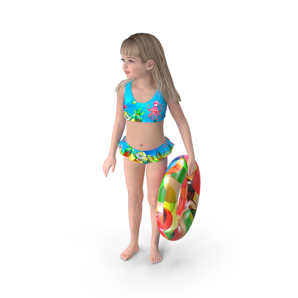 Child Girl Holding Swim Ring PNG & PSD Images Child Girl Holding Swim Ring PNG & PSD Images