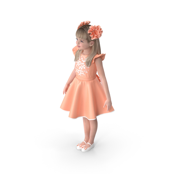 Child Girl Party Style PNG & PSD Images Child Girl Party Style PNG & PSD Images