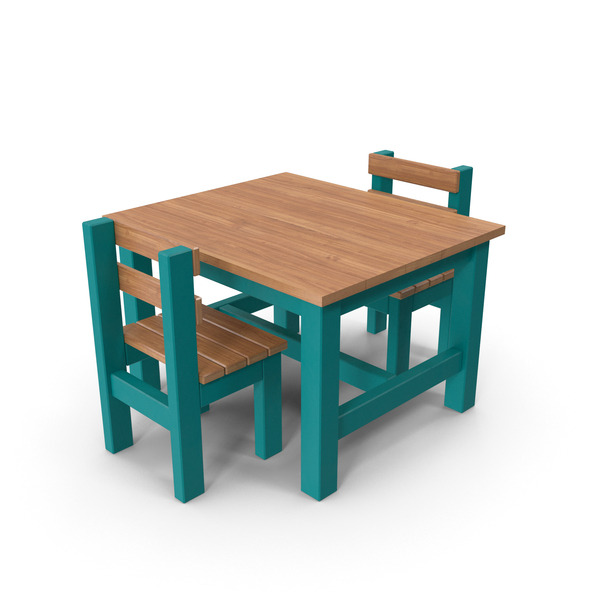Dining Room Set: Children's Activity Table PNG & PSD Images Dining Room Set: Children's Activity Table PNG & PSD Images