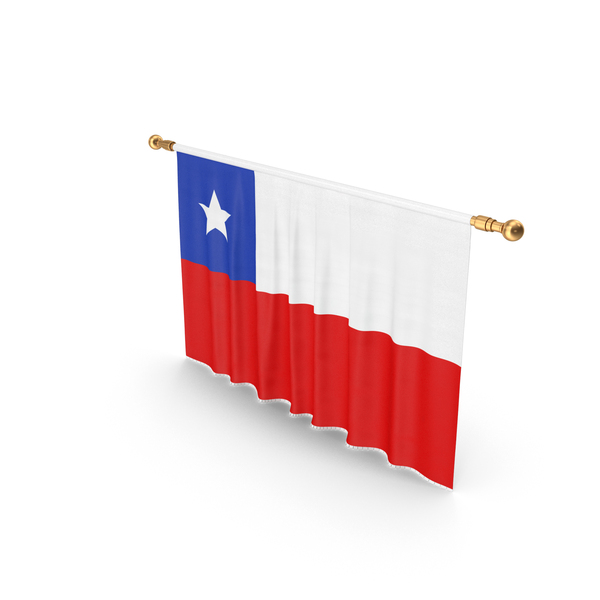 Chile Country Flag Hanging PNG & PSD Images