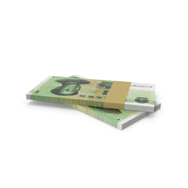 Bill: China 1 Yuan Paper Currency Lots PNG & PSD Images