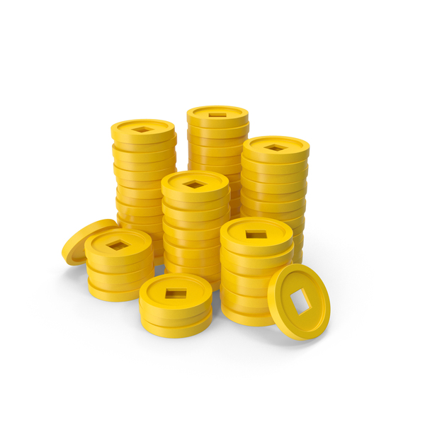 Chinese Coins Stack PNG & PSD Images Chinese Coins Stack PNG & PSD Images