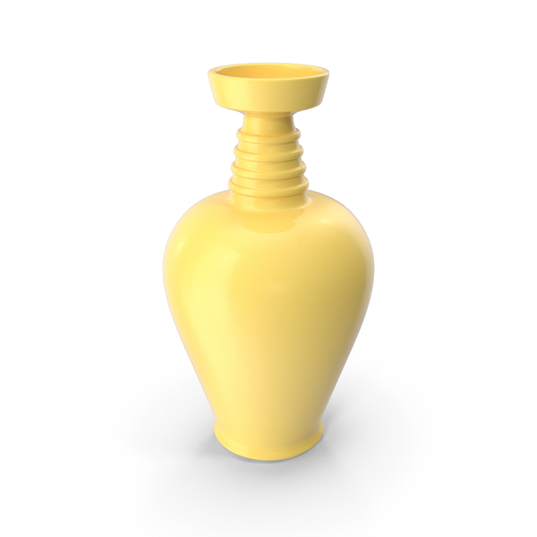 Pottery: chinese Yellow tank PNG & PSD Images Pottery: chinese Yellow tank PNG & PSD Images