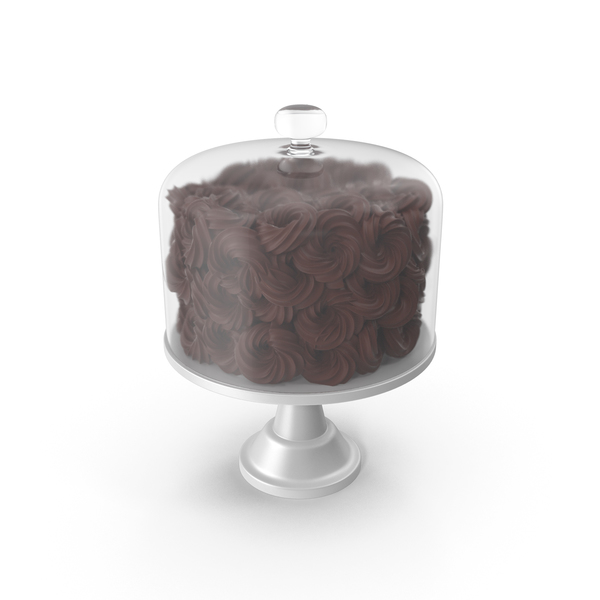 Chocolate Flower Cake With Glass Dome PNG & PSD Images Chocolate Flower Cake With Glass Dome PNG & PSD Images