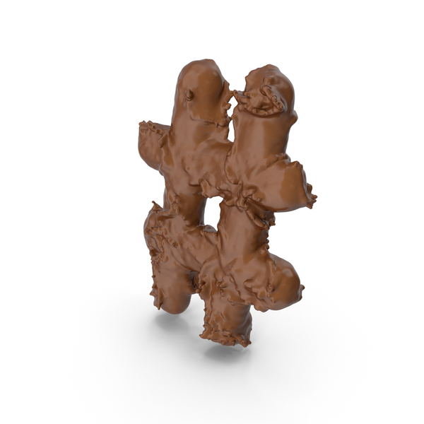 Chocolate Splash Hashtag Symbol PNG Images & PSDs for Download ...