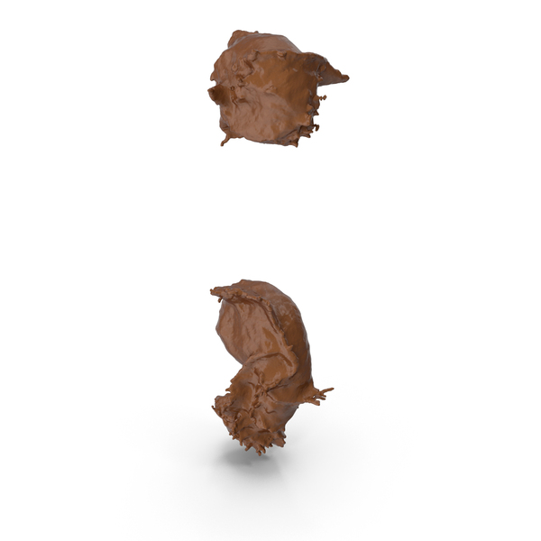 Chocolate Splash Semicolon Symbol PNG & PSD Images Chocolate Splash Semicolon Symbol PNG & PSD Images