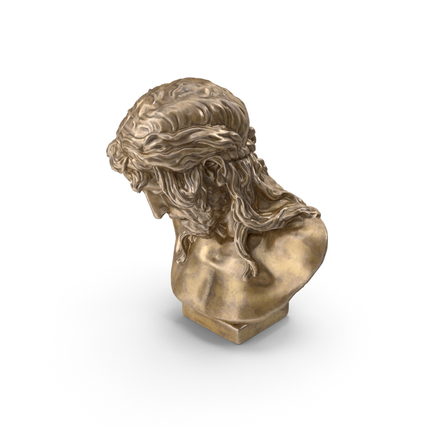 Christ Bronze Bust PNG & PSD Images Christ Bronze Bust PNG & PSD Images
