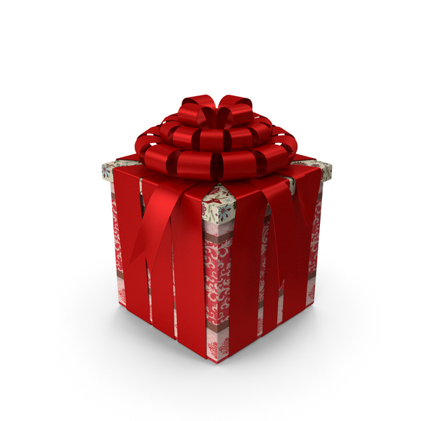 Gift: Christmas BOX Closed All Wool PNG & PSD Images
