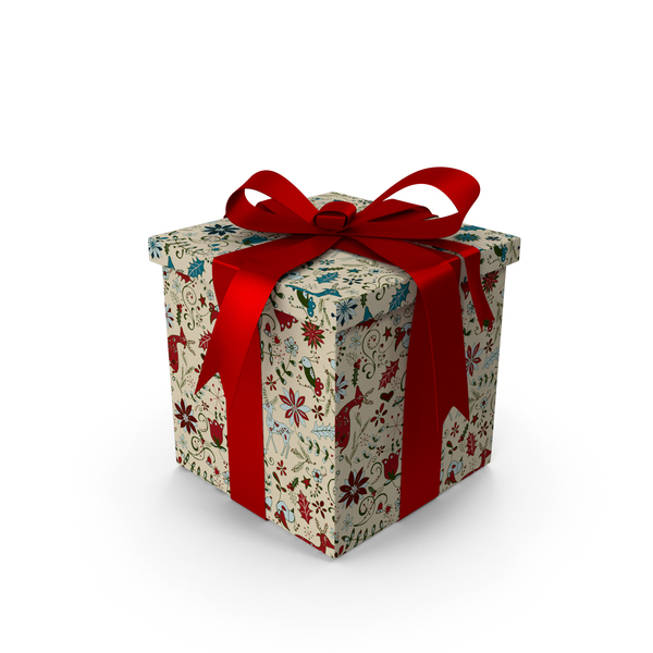 Gift: Christmas BOX Closed Ribbon Art PNG & PSD Images Gift: Christmas BOX Closed Ribbon Art PNG & PSD Images