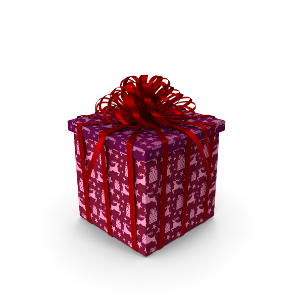 Christmas BOX Closed Ribbon Deer PNG Images & PSDs for Download ...