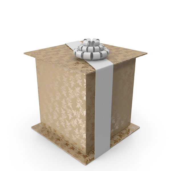 Gift: Christmas BOX Closed4 Tape Cream PNG & PSD Images Gift: Christmas BOX Closed4 Tape Cream PNG & PSD Images