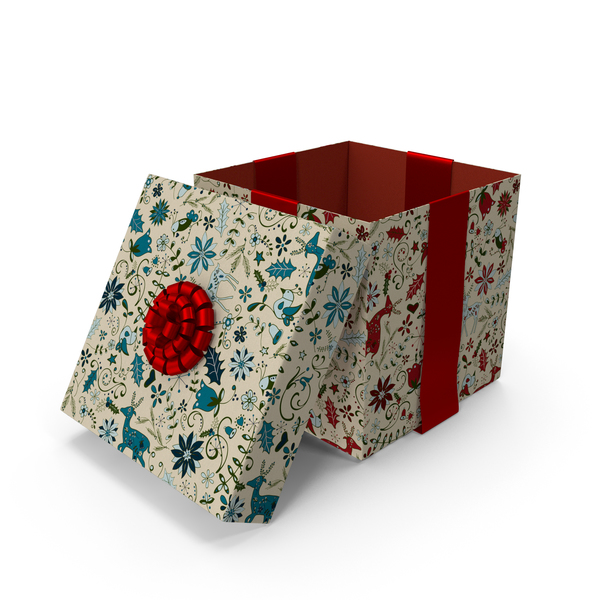 Gift: Christmas Box Open Tape Art PNG & PSD Images Gift: Christmas Box Open Tape Art PNG & PSD Images