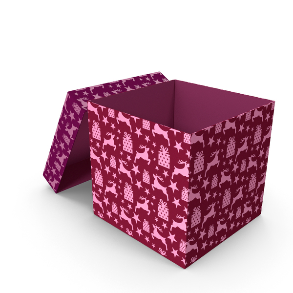 Gift: Christmas BOX Open2 Deer PNG & PSD Images Gift: Christmas BOX Open2 Deer PNG & PSD Images