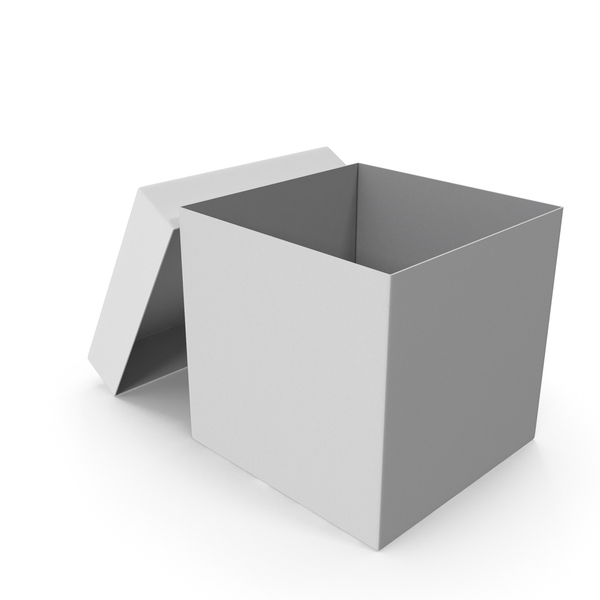 Gift: Christmas BOX Open2 White PNG & PSD Images