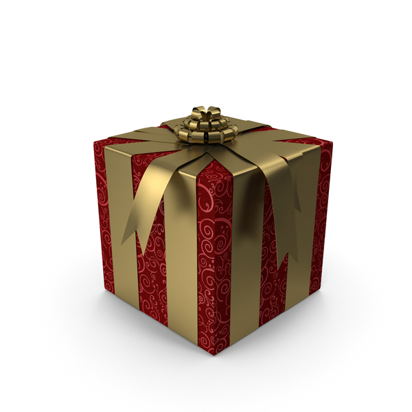 Gift: Christmas Box Tapes PNG & PSD Images