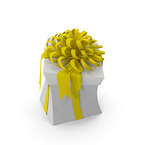 Gift: Christmas Box Toon Ribbon White PNG & PSD Images Gift: Christmas Box Toon Ribbon White PNG & PSD Images