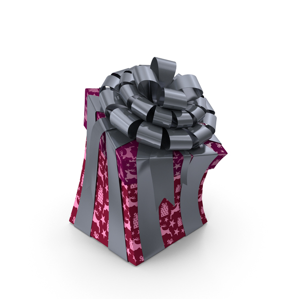 Gift: Christmas Box Toon Tapes Deer PNG & PSD Images Gift: Christmas Box Toon Tapes Deer PNG & PSD Images