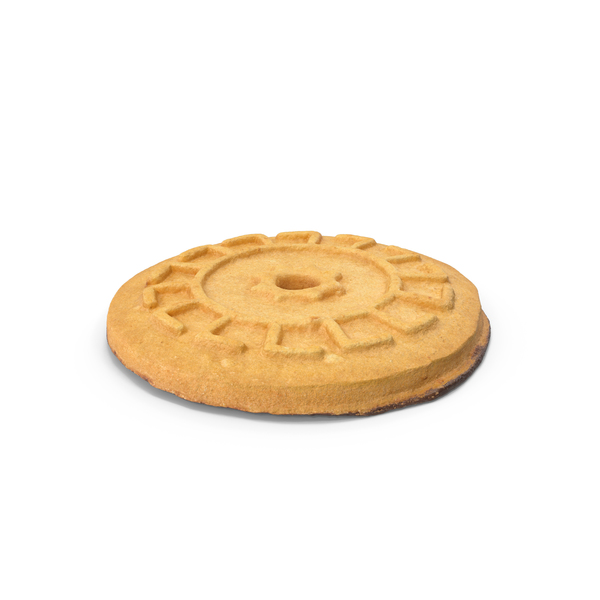 Cookie: Christmas Chocolate Biscuit 04 PNG & PSD Images