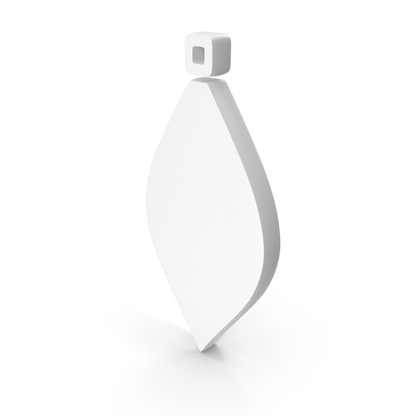 Symbols: Christmas Decoration Icon White PNG & PSD Images