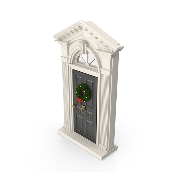 Wreath: Christmas Door PNG & PSD Images Wreath: Christmas Door PNG & PSD Images