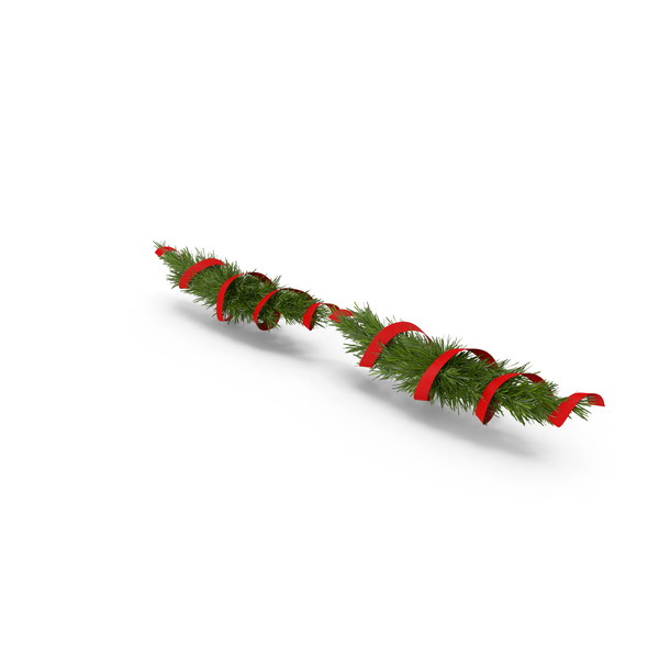 Wreath: Christmas Garland With Red Ribbon PNG & PSD Images Wreath: Christmas Garland With Red Ribbon PNG & PSD Images