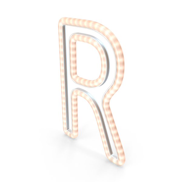 Wreath: Christmas LED Garland Letter R PNG & PSD Images