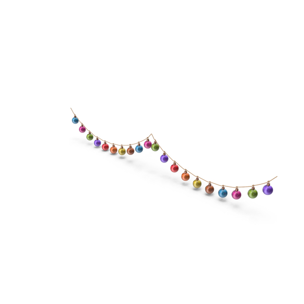 Decoration: Christmas Ornament Garland PNG & PSD Images Decoration: Christmas Ornament Garland PNG & PSD Images
