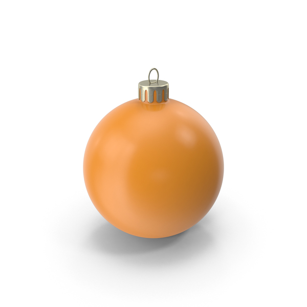Christmas Ornament Orange PNG & PSD Images Christmas Ornament Orange PNG & PSD Images