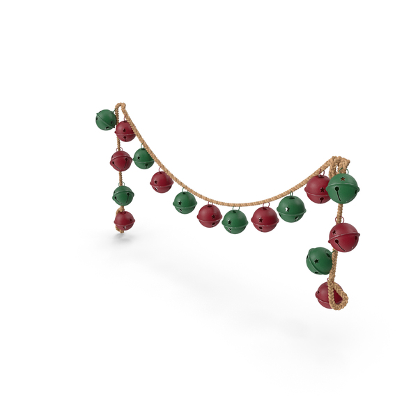 Decoration: Christmas Round Bells Garland PNG & PSD Images Decoration: Christmas Round Bells Garland PNG & PSD Images