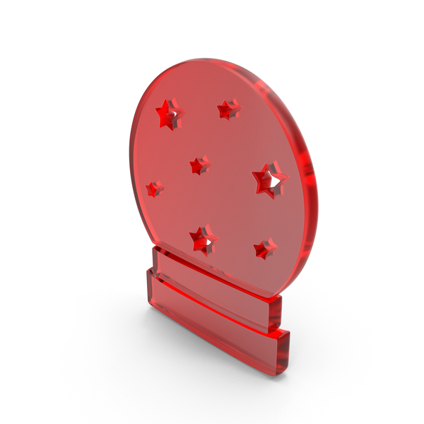 Symbols: Christmas Snow Ball Icon Glass PNG & PSD Images