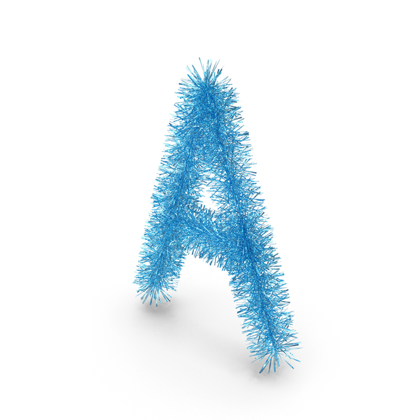 Roman Alphabet: Christmas Tinsel Letter A PNG & PSD Images Roman Alphabet: Christmas Tinsel Letter A PNG & PSD Images