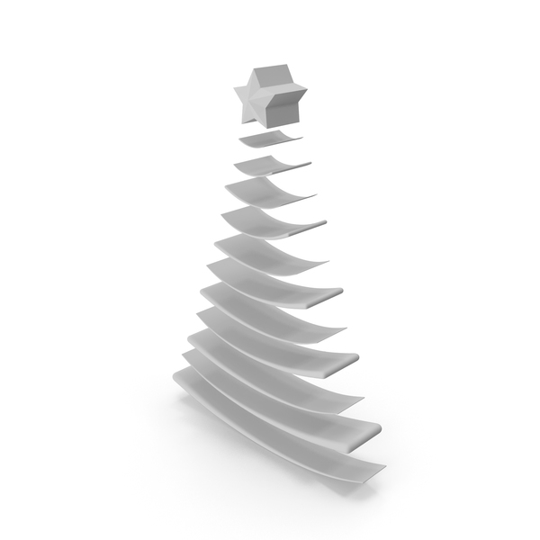 Logo: Christmas Tree Gray PNG & PSD Images