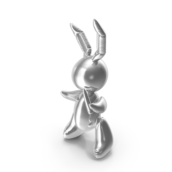 Sculpture: Chrome Bunny PNG & PSD Images Sculpture: Chrome Bunny PNG & PSD Images