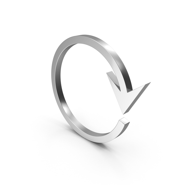 Directional: Chrome Circular Arrow PNG & PSD Images Directional: Chrome Circular Arrow PNG & PSD Images